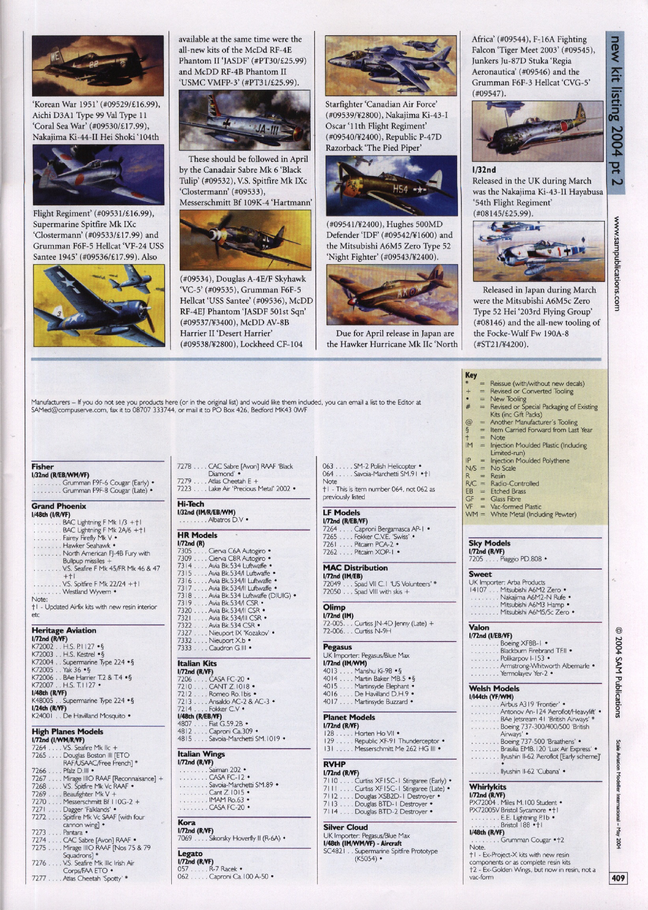 Scale Aviation Modeller International 2004-05